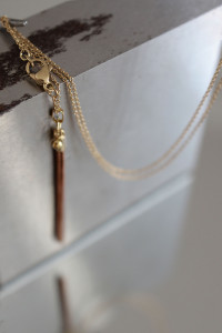 Sautoir - Chaîne jaseron + Pendentif Pompon Plaqué Or SONAGI